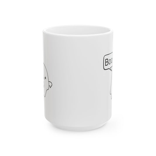 "Boo" Ceramic Mug