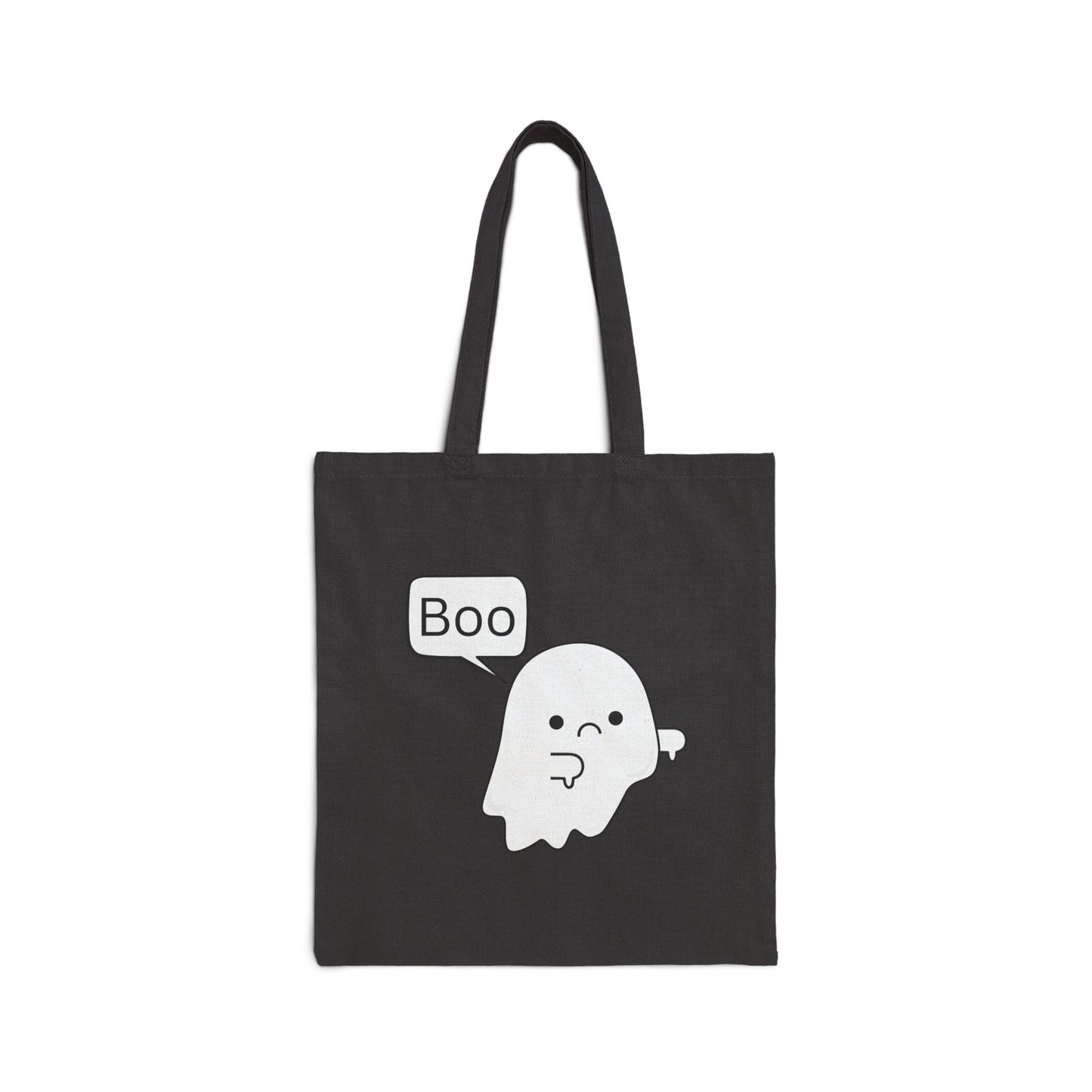 "Boo" Cotton Canvas Tote Bag