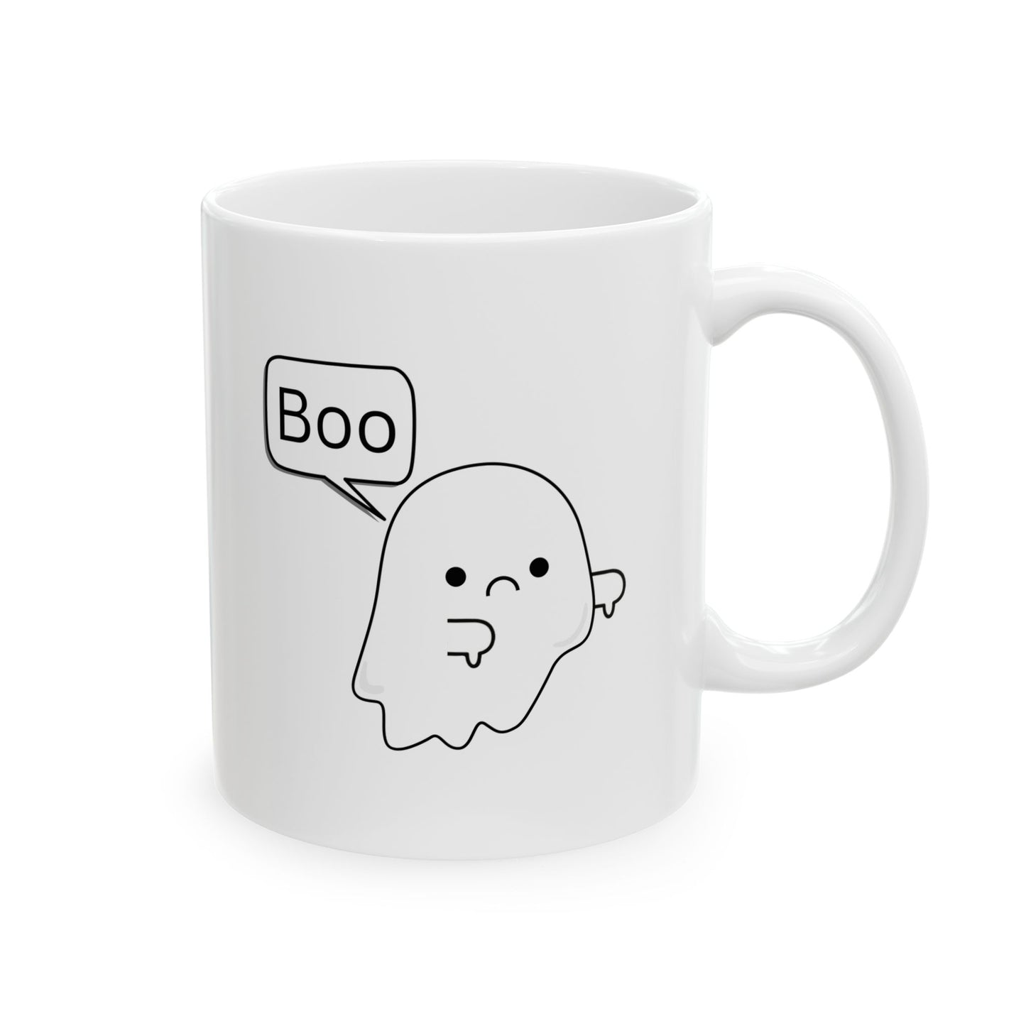 "Boo" Ceramic Mug