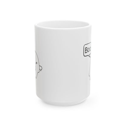 "Boo" Ceramic Mug