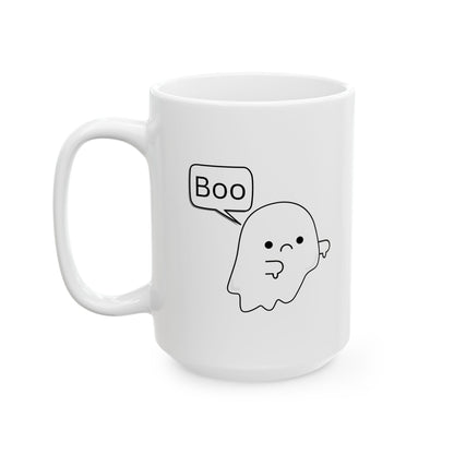 "Boo" Ceramic Mug