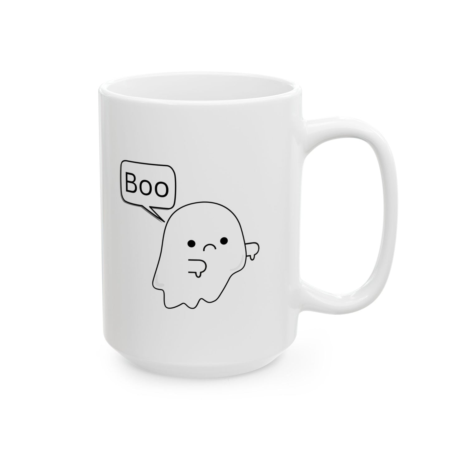 "Boo" Ceramic Mug