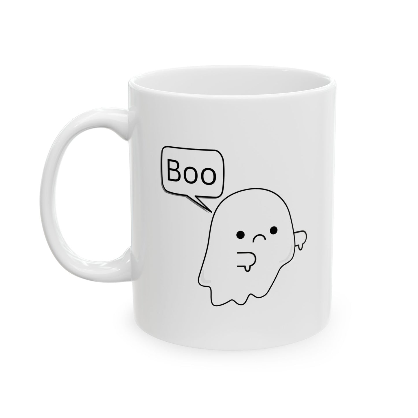 "Boo" Ceramic Mug