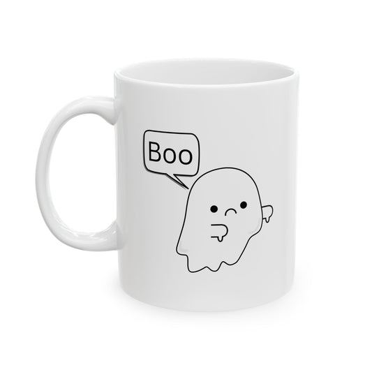 "Boo" Ceramic Mug